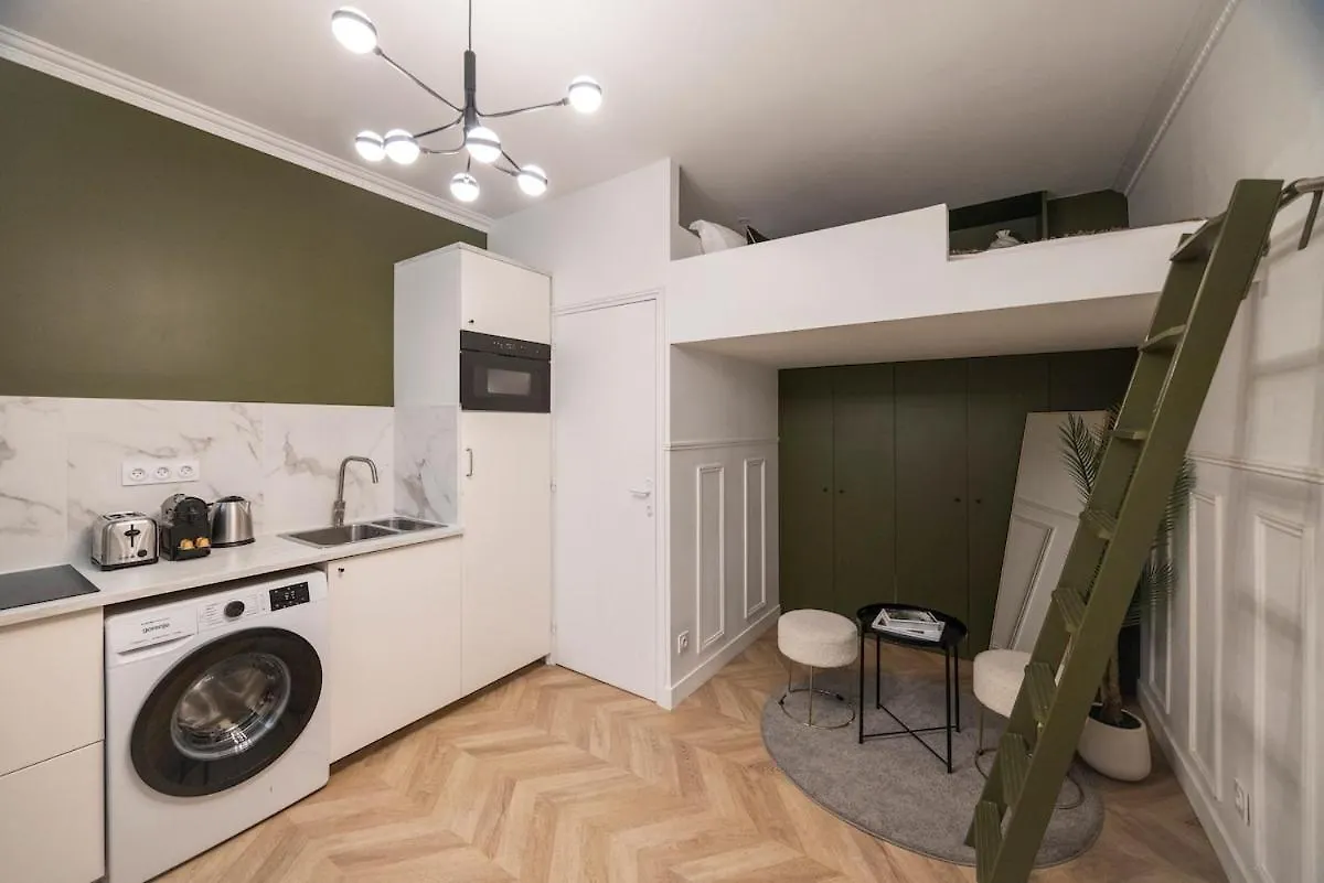 Apartamento Charmant Studio A Pigalle París
